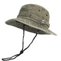 Washed Cotton Bucket Hats Spring Summer Men Women Panama Hat Fishing Hunting Cap Sun Caps Outdoor Sun Hat. 