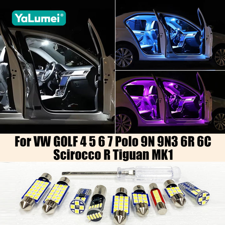 Car LED Interior Dome Light Accessories For Volkswagen VW GOLF 4 5 6 7 car-led-interior-dome-light-accessories-for-volkswagen-vw-golf-4-5-6-7