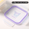 300/900ML Saniro Kuromi Cinnamoroll Lunch Box Cartoon Eco-friendly Bento Box Tableware Food Storage Container Portable. 