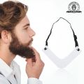 Beard Shaper Neckline Guide  - The Ultimate Neckline Beard Shaping Template - Beard Trimmer Tool - Lineup Stencil Kit Beard Line. 
