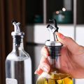 Oil Pour Spouts Olive Oil Vinegar Bottle Dispenser Pourer with Leak-Proof Cap for Kitchen Bar Sauce Salad. 