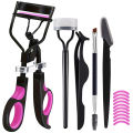 Eyelash Curler Set Lash Clip With Replacement Pads For Women Eyebrow False Eyelashes Multipurpose Face Razor Makeup Tools.