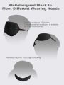 USB Heated Eye Mask Reusable USB Silk Steaming Eye Mask Eye Massager For Sleeping Eye Puffiness Anti Dark Circle Patch Eye Care. 