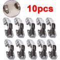 2/4/10PCS 90 Degree Cabinet Hinges No-Drilling HoleHydraulic Buffer Hinge Kitchen Cabinet Cupboard Hinges Furniture Hardware.