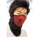 Motorcycle/Motorbike Face Mask Cover Xporis Red+Black 1piece. 