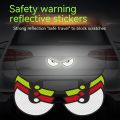 2pcs/Set Reflective Car Stickers - Improve Your Vehicle's Visibility and Safety with Devil Eye Stickers!. 