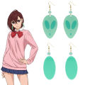 Anime DAN DA DAN Ayase Momo Same Style Pendant Earrings Cosplay Accessories Props Men And Women Earrings Holiday s.