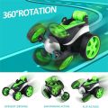 360 degree rotation racing car remote control stunt car for kids. 