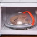 Large Microwave Splatter Cover BPA Free Microwave Oven Plate Food Cover Guard Lid with Adjustable Steam Vents Dishwasher Safe. 