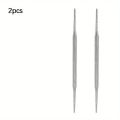 Nail Lifter and File Professional Stainless Steel , Dual-Headed Toenail Cleaner, Pedicure Tools for Toenail Fungus/Dirt Removal. 