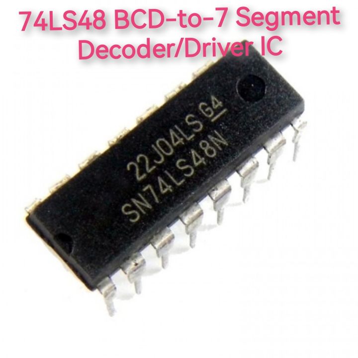 74LS48%20BCD-to-7%20Segment%20Decoder/Driver%20IC.%201%20Peice%20-%20Image%203