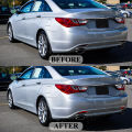 For Hyundai Sonata 8 2010 2011 2012 2013 2014 LED Rear Bumper Reflector Brake Light Turn Signal Fog Lamp 2 Pcs Car Accessories. 
