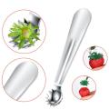 Strawberry Stem Remover Tool Stainless Steel Tomato Corer Remover Portable Tomato Top Stem Remover Tool Ergonomic Handle Cooking. 