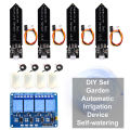 DIY Automatic Irrigation System Self Watering DIY Kit Garden Greenhouse Flower Water Pump Soil Moisture Sensor Relay Module. 