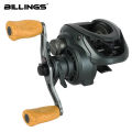 BILLINGS Baitcasting Fishing Reel LightWeight Baitcaster Reel 7.2:1 High Speed Gear Ratio All Metal Spool Casting 6KG Max Drag. 
