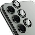 1set Camera Lens Ring Protectore for  S25 A36 A16 A55 A35 A15 S24 S23 Plus 5G FE Protective Tempered Glass Metal Case Cap. 