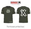 BURNOUT.PK NEW TRENDY SUMMER COLLECTION HALF SLEEVE PRINTED TEES FOR MENS AND WOMENS. 