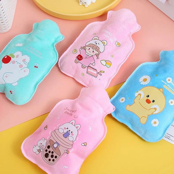 Baby Mini Hot Water Bag- Velvet Metarial-1 Piece (Multicolor)