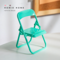 Homie home pastel mini folding chair holder stand phone holder. 