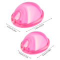 Feminy Medical Silicone Menstrual Disc With Ring Reusable Disc Flat Fit Design Cup Collector Feminine Hygiene Period Disk.