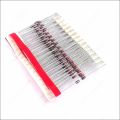 ZENER DIODE 1W DO-41 3V 3.3V 3.9V 4.3V 4.7V 5.6V 6.2V 6.8V 7.5V 8.2V 9.1V 10V 12V 13V 15V 16V 18V 20V 22V 24V 27V 30V 33V AVAILABLE I N LIMITED QUALITY.. 