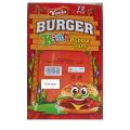 Vania Burger king 👑 Bubble gum 72 Pcs Box Packing. 