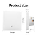 Manhot WiFi Smart Water Heater Button Switch 40A 8800W EU Standard Smart Life APP Voice Control Work with Tuya Alexa  Home. 