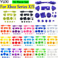 YUXI For Xbox Series S X Controller Replacement Buttons Chrome Plated LB RB LT RT Bumpers Triggers D-pad ABXY.