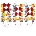 HEROCROSS Cute Mouse Headband Pixar Toy Story Hair Accessories Women Woody Buzz Lightyear Headbands for Girl Ears Alien Headband. 