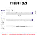 2Pcs Skin Marker Pen With Ruler Eyelash Extension Tool Sterilized Package For Tattoo Eyelashes Piercing Scribe Skin Marker Pen. 