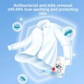 Portable Powerful Oxygen-Active Bio-Enzyme Bubble Powder Bioactive Laundry Soaker for Deep Stain Bleaching Removal for Apparels. 