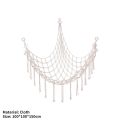 1Pc Toy Hammocks Wall Corner Hanging Storage Net Organizer Woven Kids Stuffed Mesh Hammock Baby Animal Rope Hammock Bag Cotton. 