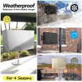 Outdoor TV Cover 32" 40" 46" 50" Protect TV Screen For Garden Patio Weatherproof Resistant Protect Bag. 