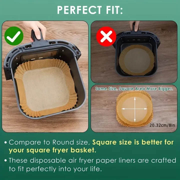 50pcs/125pcs%20Air%20Fryer%20Special%20Paper%20Food%20Silicon%20Oil%20Paper%20Round%20Bracket%20High%20Temperature%20Absorbent%20Paper%20Baking%20Accessories%20-%20Image%206