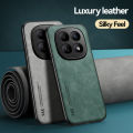 Luxury Leather Case for  Redmi Note 15 5G Magnetic Car Holder Phone Shell for Redmi note15pro+ Note14Pro+ 5G Fundas. 
