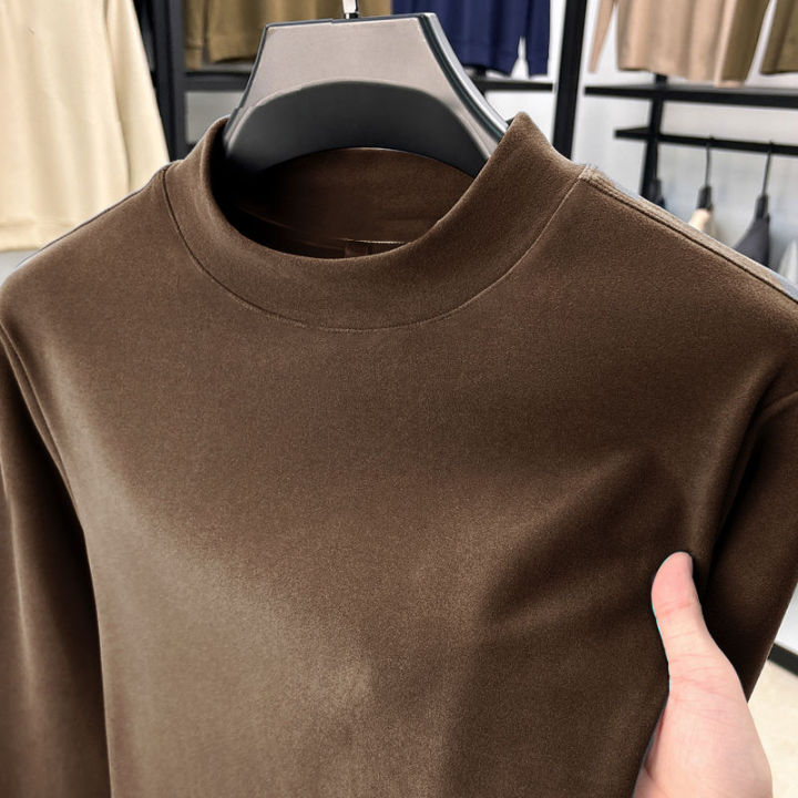 Autumn%20Winter%20Thickened%20WarmFleece-Lined%20Men's%20Neck%20Warm%20Long%20Sleeve%20Base%20Layer%20Top%20Autumn%20Fashion%20Thermal%20Underwear%20-%20Image%204