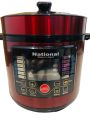 National Multi Electric Pressure Cooker | Voice Cooker | 2kg | 6l | Rice Cooker | Easy Cook | Slow cooker. 