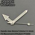 GRAMOCK Green Luminous Hands Silver Rose Gold Gold Watches Needles For NH34 NH35 NH36 NH38 ETA2824 PT5000 Watches Pointers. 