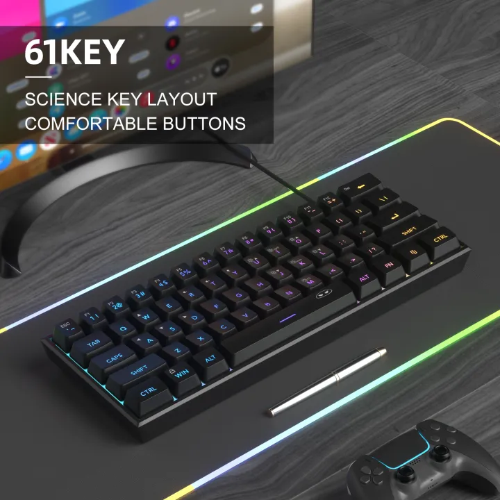 MageGee%20TS91%2060%25%20Wired%20Keyboard%2061%20Keys%20RGB%20Mini%20Portable%20Mechanical%20Feeling%20Membrane%20Keyboard%20for%20Windows%20Table%20PC%20Office%20-%20Image%205