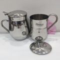 High quality Mug/Stainless steel Juice Mug/Milk/shake Mug Size(pack of 2(350ml+650ml)) With and without lid. 