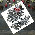 1 pis Plastic Stencils Paper for Painting ( 10/10" inch).
