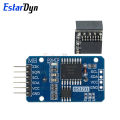 DS3231 AT24C32 IIC Module DS1307 Precision Clock Module DS1307 Memory module mini module Real Time 3.3V/5V For Raspberry Pi. 