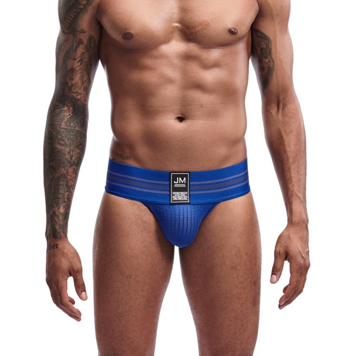 JOCKMAIL%20Men's%20Briefs%20Slip%20%20Men%20Underwear%20Cuecas%20Masculinas%20Sissy%20Pantie%20Underpants%20Calzoncillos%20Breathable%20Sports%20Fitness%20-%20Image%207