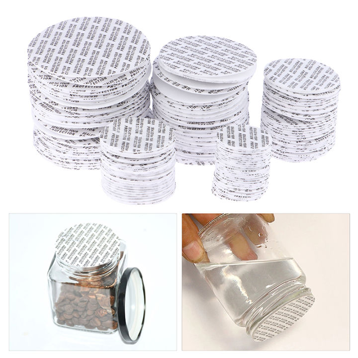 200Pcs%2020MM-82MM%20Self-adhesive%20Foam%20Pressure%20Sensitive%20Seal%20Cap%20Lining%20Tamper%20Resistant%20Seals%20Liner%20For%20Cosmetic%20Jar%20Bottle%20Pot%20-%20Image%204