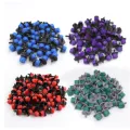 50/100 Pieces 8 Hole Adjustable Irrigation Dripper Sprinkler Emitter Dripper Micro Drip Irrigation Sprinkler for Watering System. 