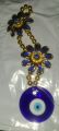 Evil Eye Wall Hanging Glass Blue Eye Charm Home Decor Protection Turkish Gift. 