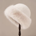 Thicken Plush Warm Fur Hat Fluffy Beanie Warm Thick Hat Mongolian Caps for Casual Trips Sports Skiing. 