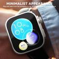 Screen Protector + Tempered Glass Case for Huawei Watch Fit 3 Case Frame As ultra2 Smart Watch Strap Case for Huawei Watch Fit 3. 
