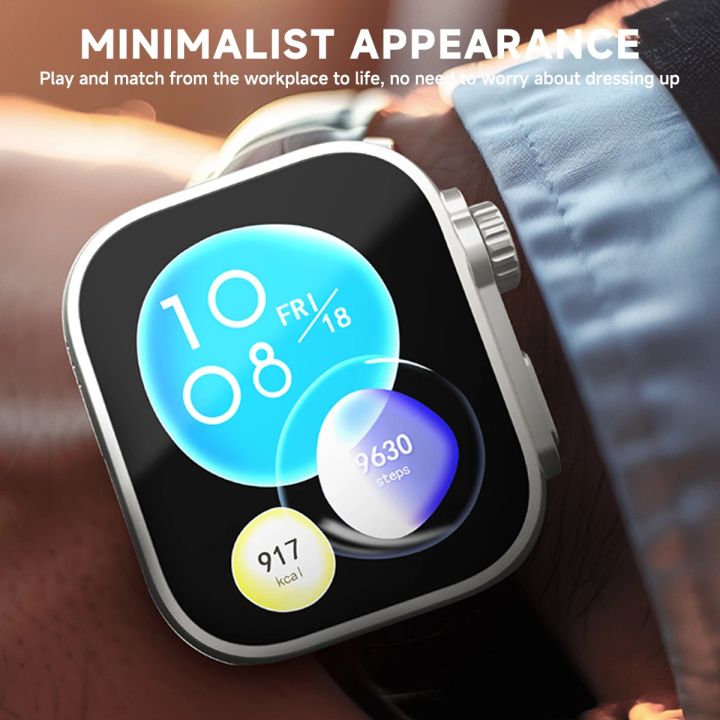 Screen%20Protector%20+%20Tempered%20Glass%20Case%20for%20Huawei%20Watch%20Fit%203%20Case%20Frame%20As%20ultra2%20Smart%20Watch%20Strap%20Case%20for%20Huawei%20Watch%20Fit%203%20-%20Image%206