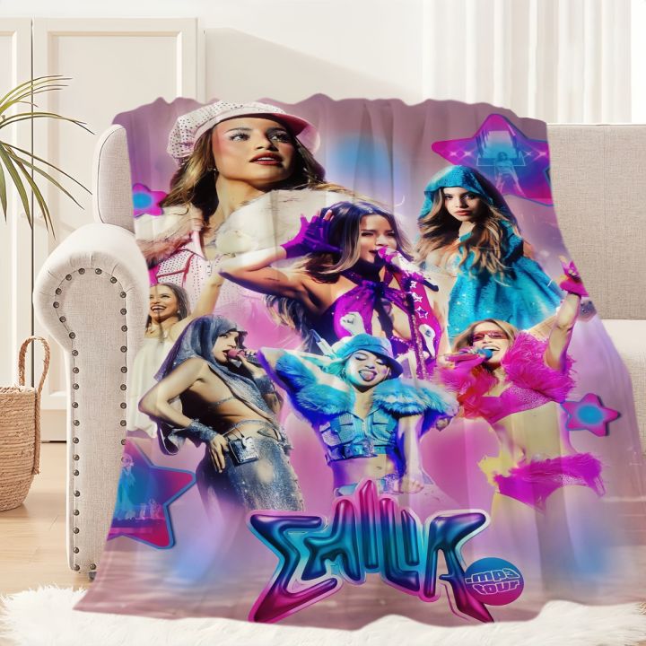 Singer%20Emilia%20Mernes%20Mp3%20Blanket%20Plush%20Nap%20Sofa%20rug%20for%20Living%20Room%20Warm%20Office%20Bedroom%20Birthday%20Home%20Travel%20Kid%20Gifts%20-%20Image%206